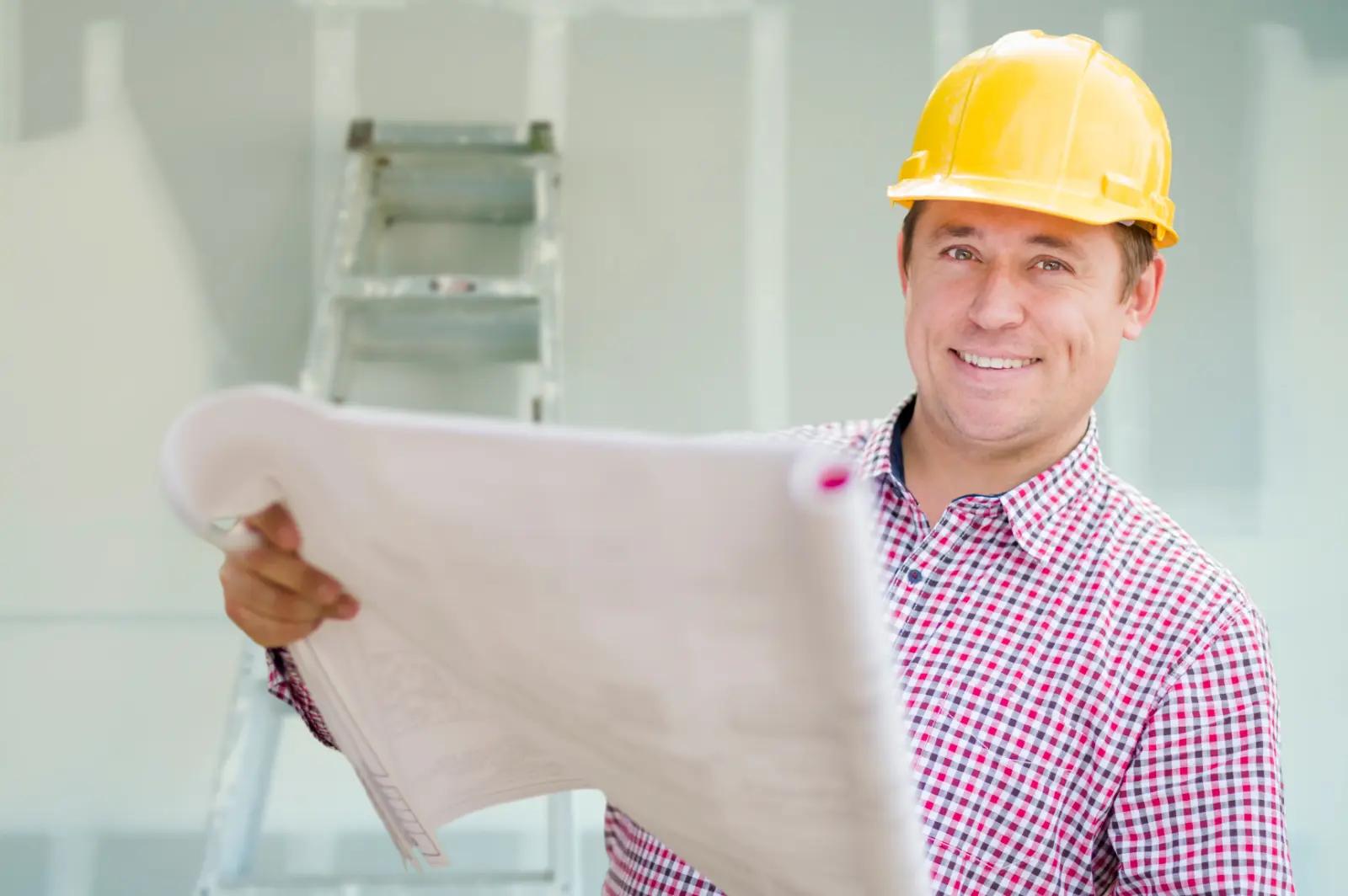 Drywall Seams. Inside Home Construction Site